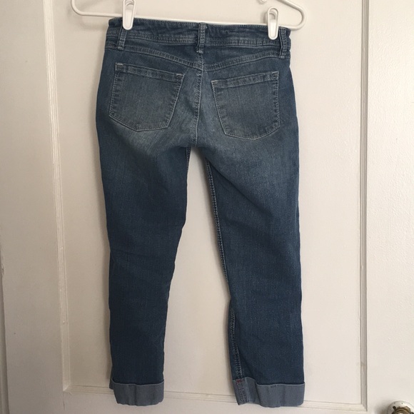 LAST CHANCE! Spring denim cuffed capri - Picture 3 of 3